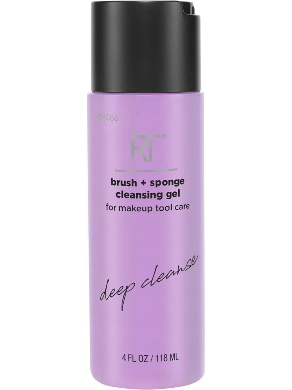 Real Techniques Makeup Brush + Sponge Cleansing Gel Purple Tool Cleaner New